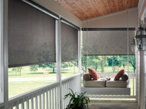 Exterior Patio Shades for Increased Privacy and Security in Eastern Shore Homes