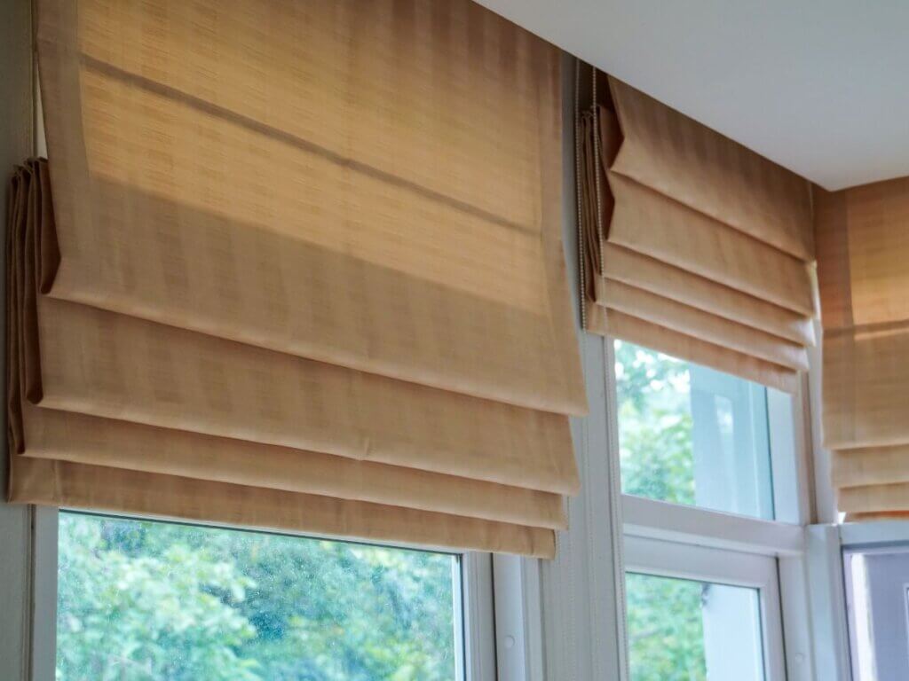 Relaxed Roman Shades