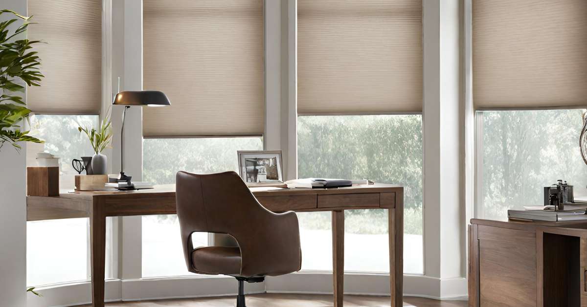 home office window coverings