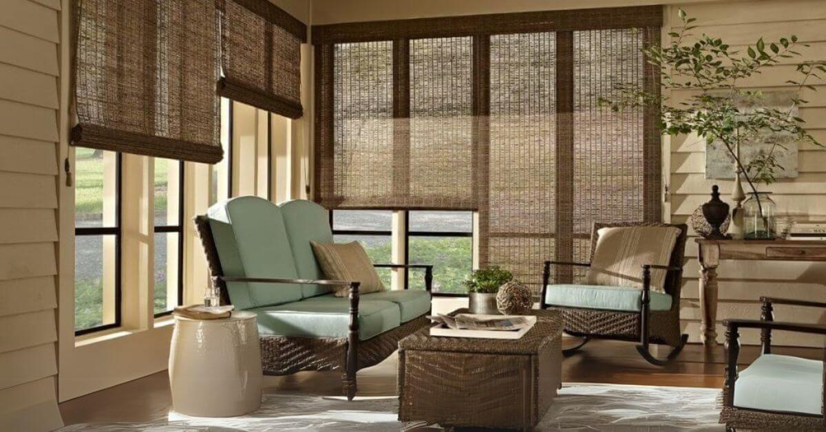 woven wood shades are the sustainable, stylish solution changing homes everywhere