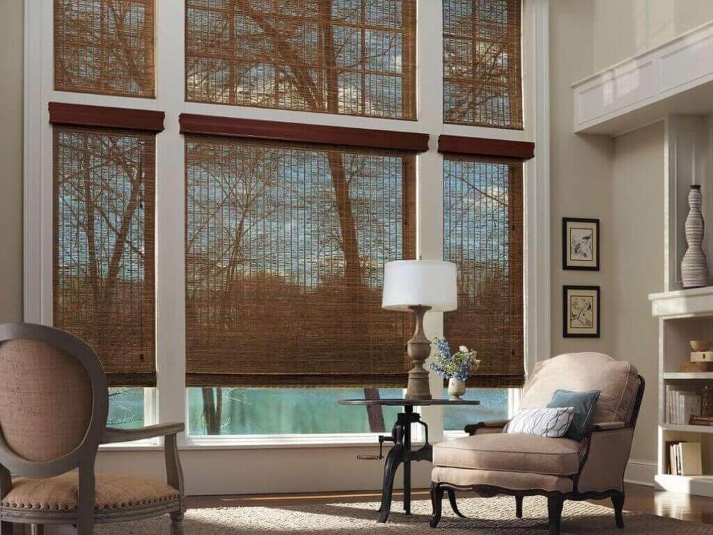 Woven Wood Shades 1