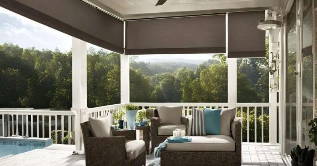 Sun Shades for Patio that protects furniture