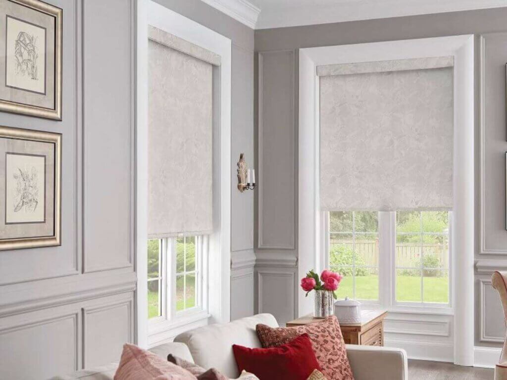 Roller shades continue to dominate the scene with their clean lines and versatile design.