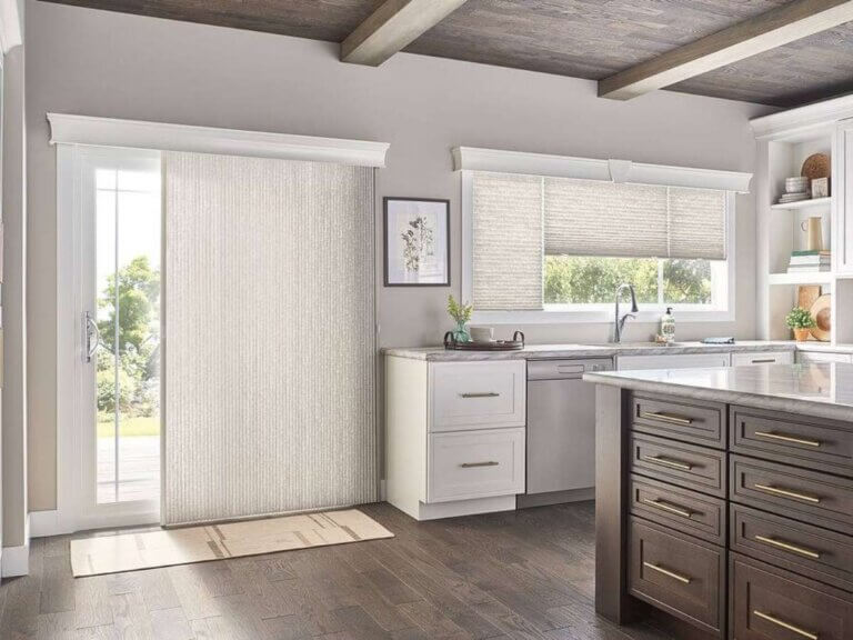 Cellular shades, particularly double-cell shades, provide excellent insulation by trapping air within their honeycomb structure.