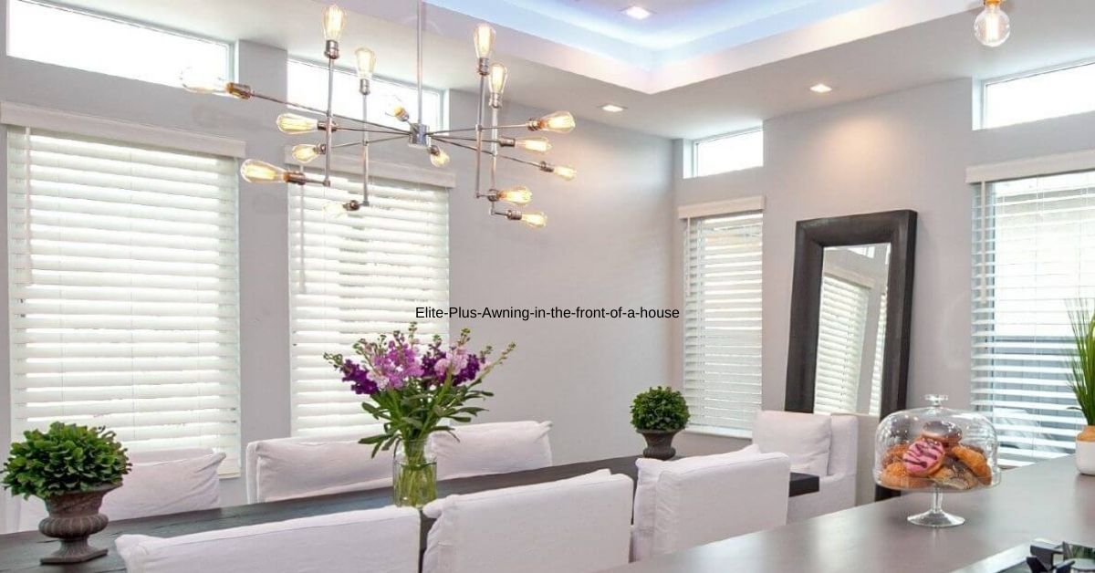 Norman SmartPrivacy® Faux Wood Blinds (1)