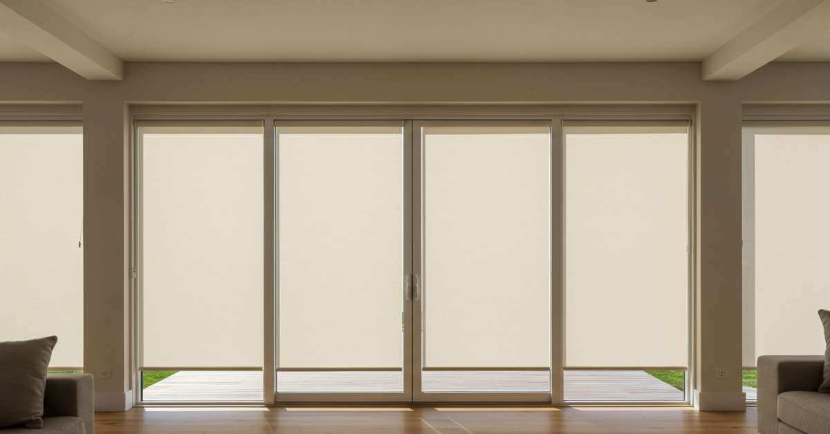Stop the Glare: Why Solar Shades are the Best Choice for Sliding Glass Doors