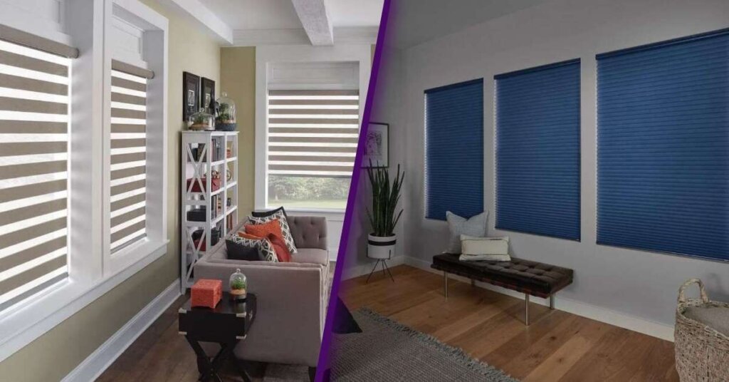 Zebra vs Cellular Shades MITS Eastern Shore