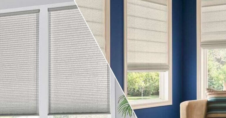 Roman Shades vs. Cellular Shades Which One Is Right for Your Home