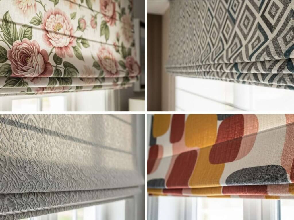 Not all patterns behave the same way on fabric or at the window. Knowing the differences helps narrow your options.