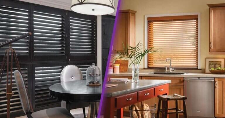 Shutters vs Blinds : A Photo Comparison