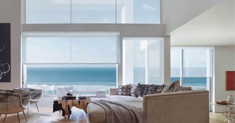 motorized solar shades for smart homes