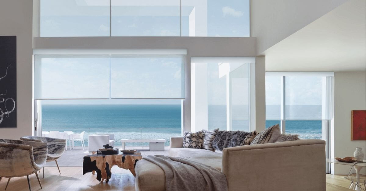 motorized solar shades for smart homes