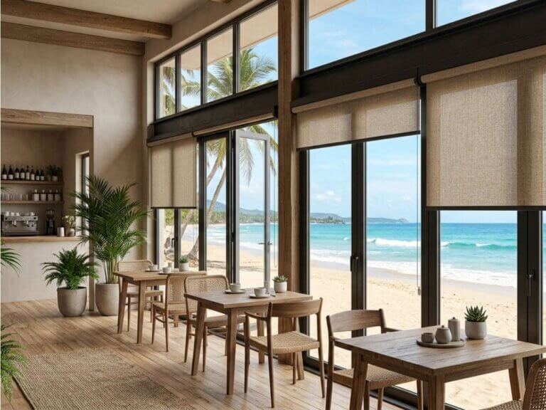 Commercial Space Beach Front with Shades (1)