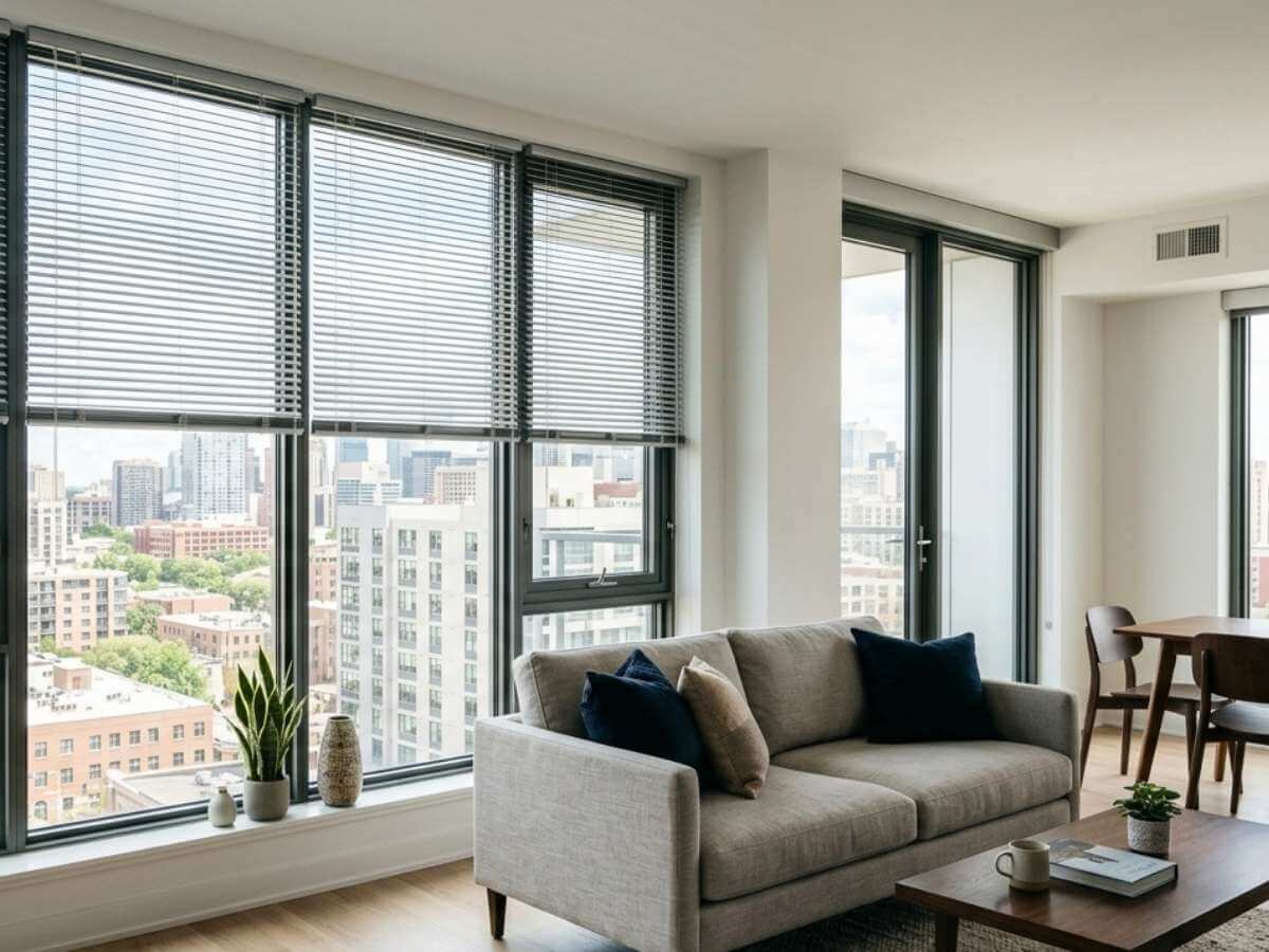 Cordless Aluminum Blinds