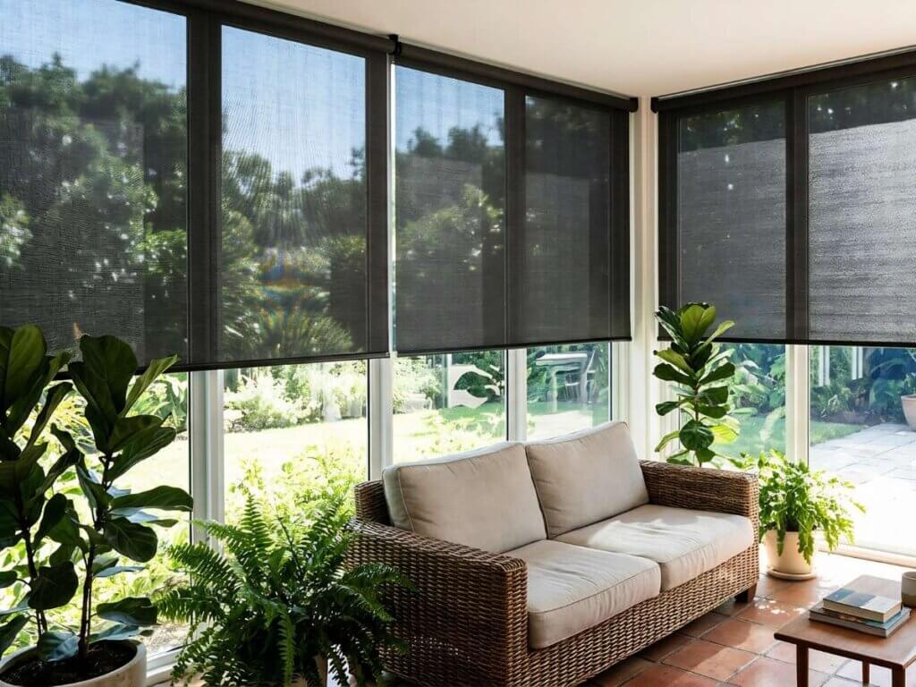 Solar Shades Block Heat and Glare
